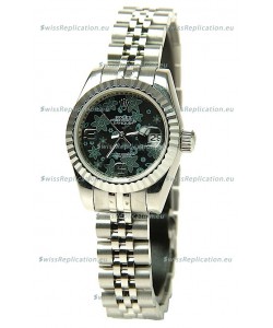 Rolex Floral Motif Datejust Ladies Replica Watch