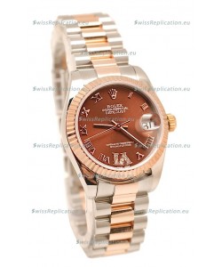 Rolex Oyster Perpetual Datejust Diamonds VI Japanese Replica Watch -36MM