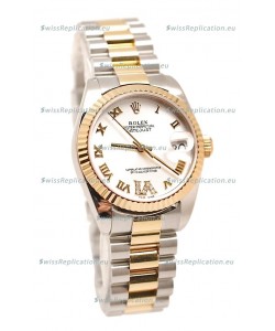 Rolex Oyster Perpetual Datejust Diamonds VI Japanese Replica Watch -36MM