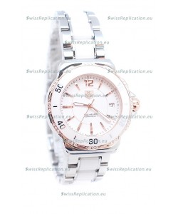 Tag Heuer Formula 1 Japanese Quartz Ladies Watch in Ceramic Bezel with Diamonds