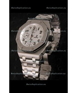 Audemars Piguet Royal Offshore in White Safari Dial - Secs hand 9 O Clock