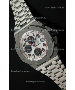 Audemars Piguet Royal Oak Offshore Panda Swiss Watch - Secs hands at 12 O clock