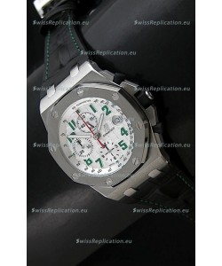 Audemars Piguet Royal Oak Offshore Pride of Mexico Swiss Watch - Secs hands at 12 O'Clock