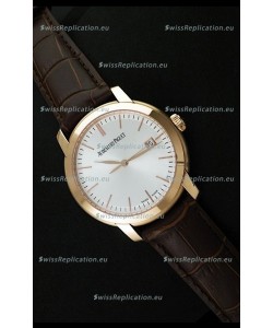 Audemars Piguet Jules Swiss Automatic Watch in Rose Gold Casing