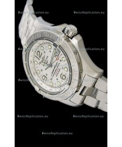 Breitling Superocean Steelfish Swiss Replica Watch in White Dial