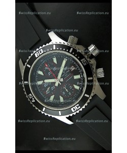Breiting Superocean Chronograph Swiss Replica Watch in Black Dial - 1:1 Mirror Replica 