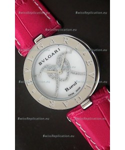 Bvlgari B.zerol Japanese Replica Quartz Watch in White Dial