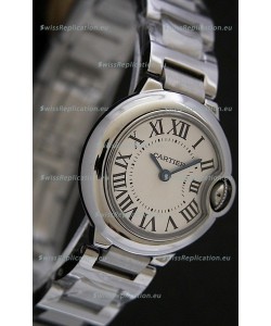 Cartier Ballon Bleu de Swiss Replica Watch in White Dial