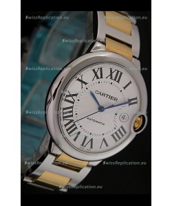 Ballon De Bleu Cartier Swiss Automatic Watch in Two Tone