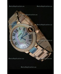 Cartier Balon de Swiss Replica Watch in Rainbow Dial
