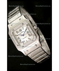 Cartier Santos Swiss Replica Watch - Automatic Movement