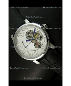 Rotonde De Cartier Cadran Love Japanese Replica Watch - Stainless Steel Case