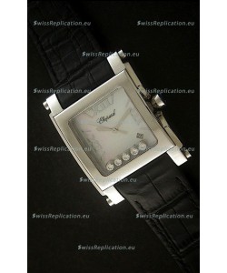 Chopard Happy Sport Swiss Replica Watch in White Dial