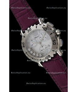 Chopard Happy Sport Swiss Replica Watch in White Dial