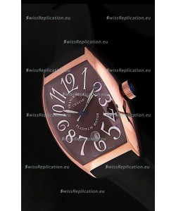 Franck Muller Platinum Rotor Swiss Replica Watch