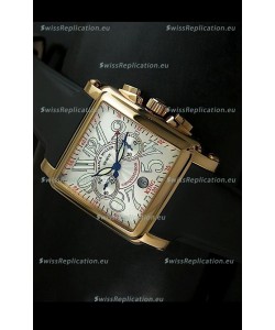 Franck Muller King Conquistador Cortez 10000 Rose Gold Swiss Replica Watch