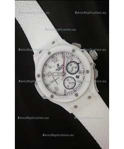 Hublot Big Bang Limited Edition Swiss Replica Watch in White 