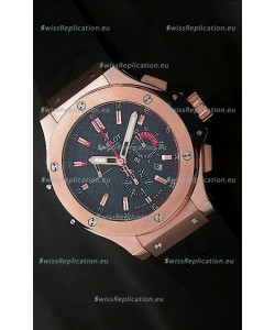 Hublot Big Bang Limited Edition Swiss Replica Watch in Rose Gold Case