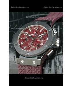 Hublot Big Bang Swiss Replica Watch Red Checkered Dial
