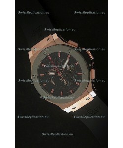 Hublot Big Bang AeroBang Swiss Watch in Pink Gold Case