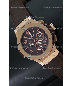 Hublot Big Bang Rose Gold Swiss Replica Watch - 1:1 Mirror Replica Watch