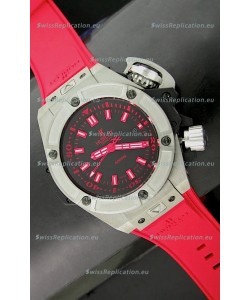 Hublot Big Bang Diver 4000M Swiss Watch in Red 