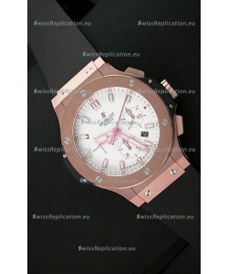 Hublot Big Bang Swiss Replica Watch in Pink Gold - 1:1 Ultimate Mirror Replica Watch