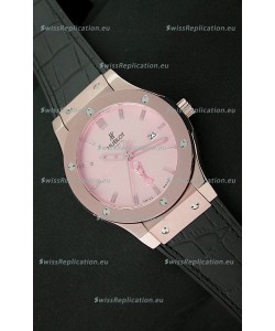 Hublot Classic Fusion FIFA Edition Swiss Watch in Pink Gold Case