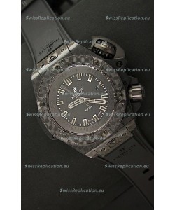 Hublot Diver 4000m Swiss Replica Watch Full Carbon Black Dial