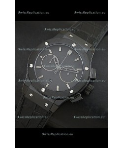 Hublot Big Bang Classic Fusion Swiss Replica PVD Watch in Black Strap