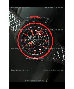 Hublot Big Bang Dwayne Wade Edition Swiss Replica Watch Black Strap