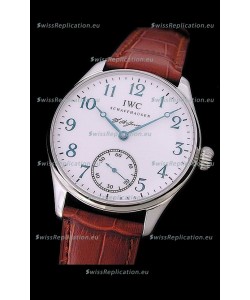 IWC Portuguese FA JonesSwiss Replica Watch in White Dial