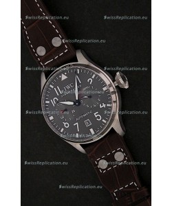 IWC Die Grosse Fliegeruhr Swiss Replica Watch in Dark Grey Dial 