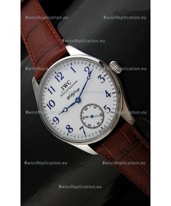 IWC FA Jones Siwss Swiss Replica Watch in White Dial