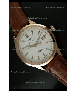 IWC Schaffhausen Ingenuier Vintage Swiss Replica Automatic Rose Gold Watch