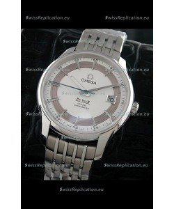 Omega De Ville Hour Vision Watch in Stainless Steel
