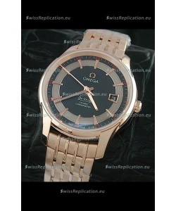 Omega De Ville Hour Vision Watch in Black Dial