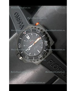 Omega Seamaster Ploprof Swiss Watch in Black Strap