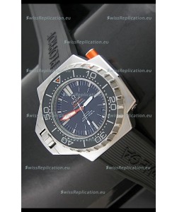 Omega Seamaster Ploprof Swiss Watch in Black Strap