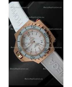 Omega Seamaster Ploprof Swiss Watch in Pink Gold Case