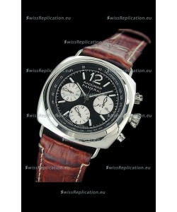 Panerai Radiomir Lemania Swiss Watch in Steel Casing