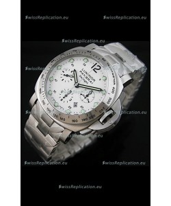 Panerai Luminor Daylight Swiss Watch in White Dial - 1:1 Mirror Replica