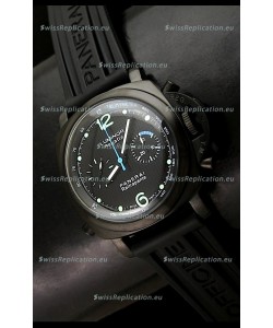 Panerai Luminor Regatta Flyback Swiss Watch PVD Casing