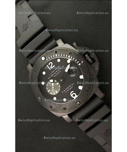 Panerai Luminor Submersible 1000M Japanese Automatic Watch in PVD Coating