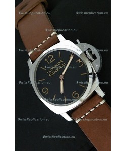 Panerai Luminor Swiss Watch - 47MM in Brown Strap