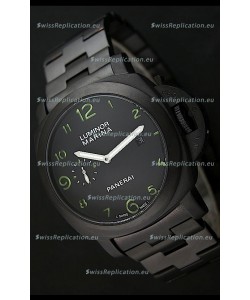 Panerai Luminor Marina Japanese Replica Watch in Green Markers