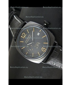 Panerai Radiomir 8 Days Japanese Replica Watch in PVD Casing