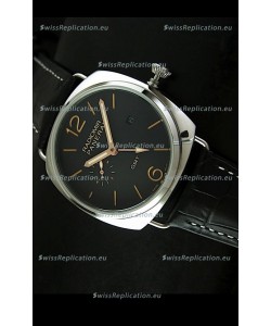 Panerai Radiomir GMT Japanese Replica Watch in Black Dial