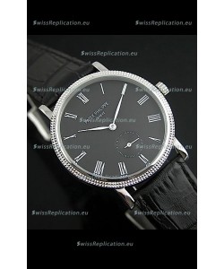 Patek Philippe Calatrava Japanese Mens Watch in Black Dial