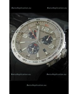 Porsche Design Flat Six P'6320 Japanese Watch in Grey Dial